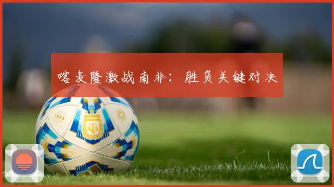 喀麦隆激战南非：胜负关键对决